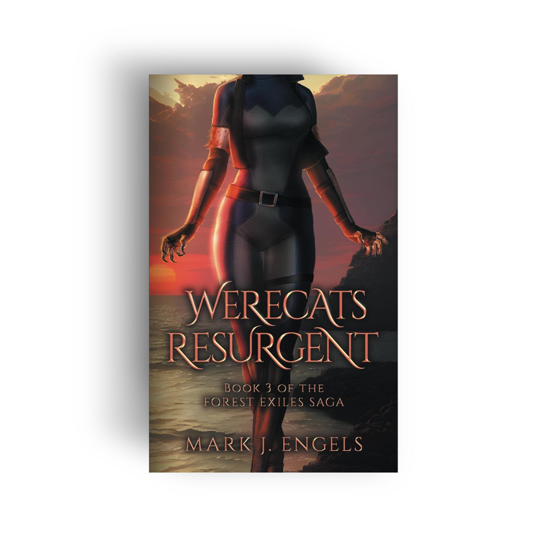 Werecats Resurgent by Mark J. Engels - Signed