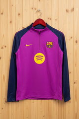 BARCELONA TRAINING DRIL TOP PURPLE 2026