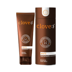 Clove White Toothpaste for teeth whitening and stain & plaque removal