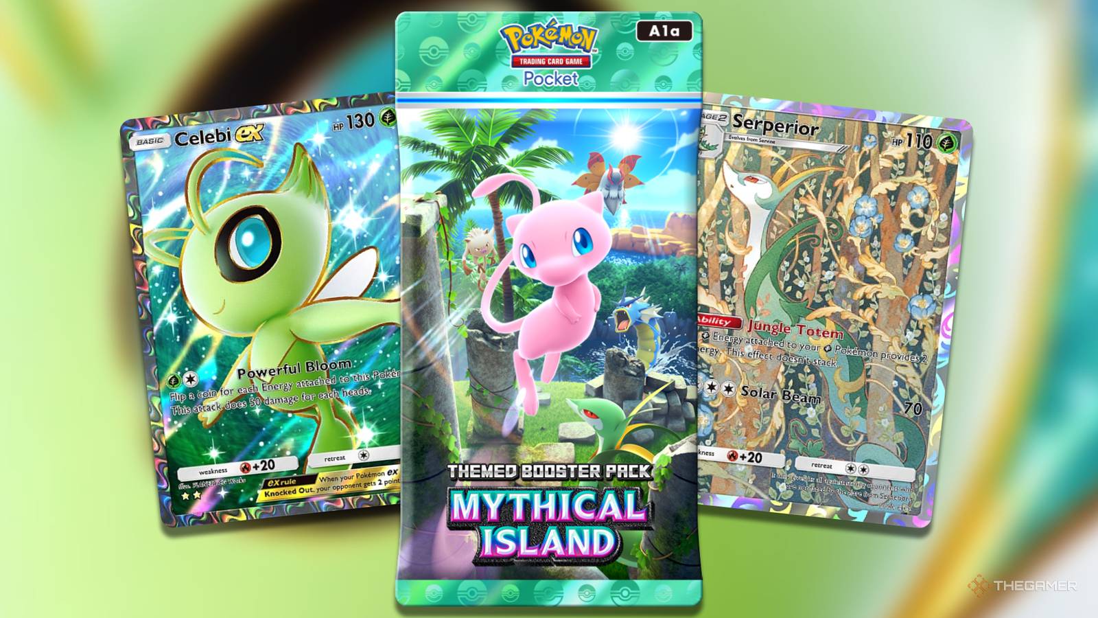 The Best Grass Pokemon In Mythical Island In Pokemon Pocket
