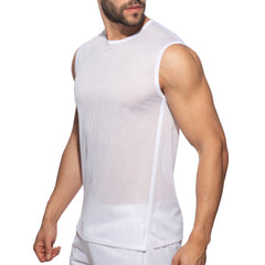 Addicted Los Angeles Sports Tank Top White AD1443