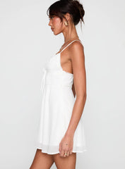 Pure Joy Mini Dress White