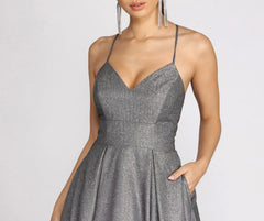 Gemma Shine Ombre Tulle Gown