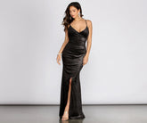 Sonia Glitter Velvet Dress