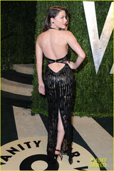 Amber Heard - Vanity Fair Oscars Party 2013 - Just Jared - Celebrity News and Gossip