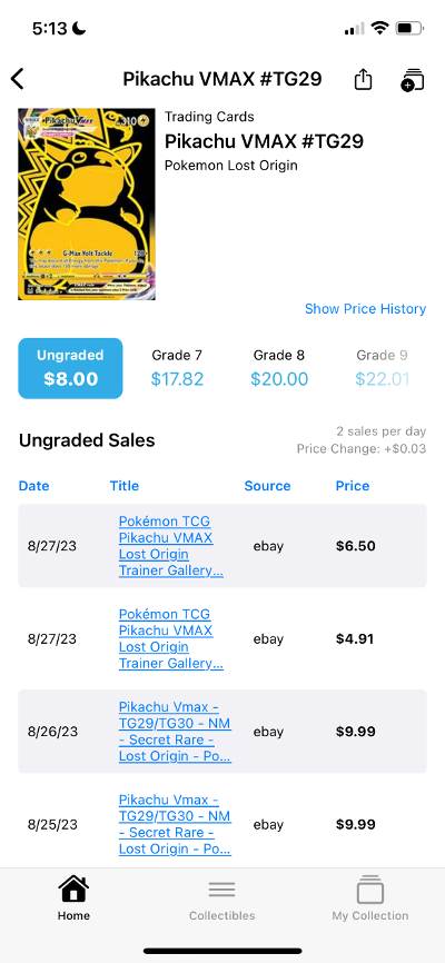 PriceCharting App: Price & Collection Tracking App for Games, Cards, Comics ++