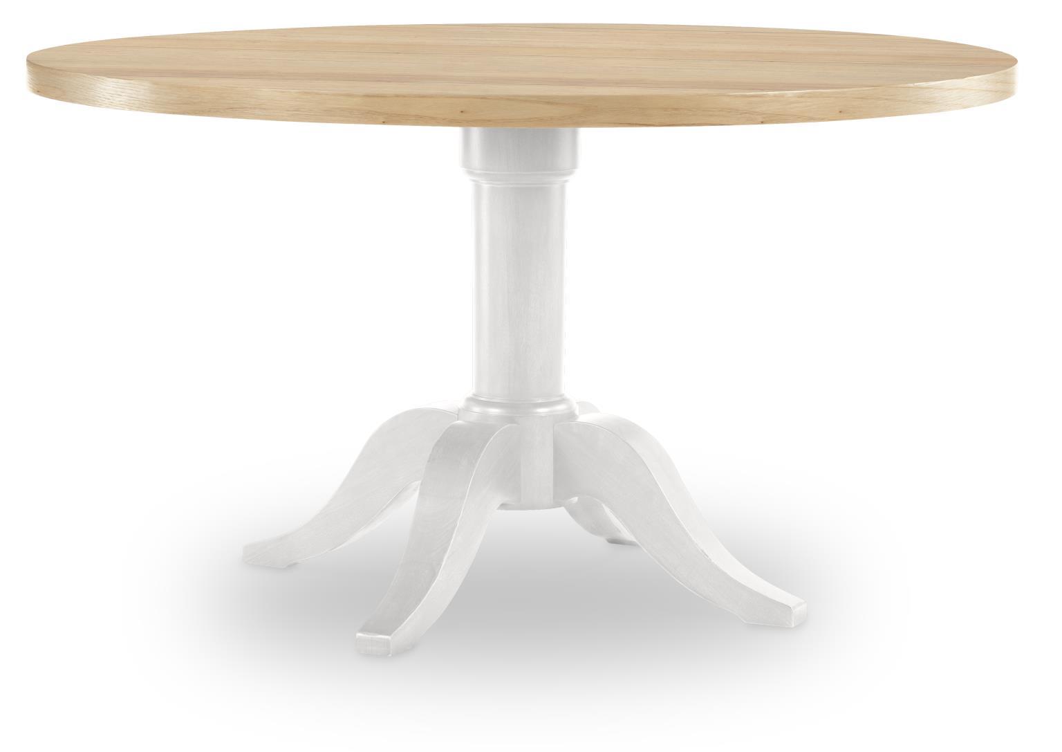 XXX's And OOO's - Round Table Base - Amber And Cotton