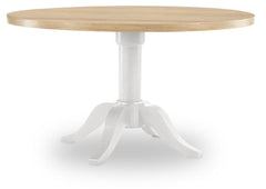 XXX's And OOO's - Round Table Base - Amber And Cotton