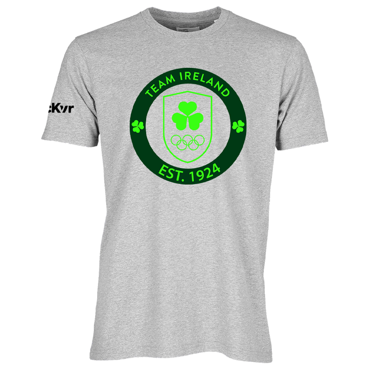 McKvr Team Ireland Big Logo Tee - Youth - Grey