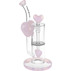 Pulsar Bong Heart on Heart Recycler Bong