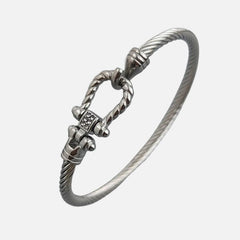 Bracelet Câble Homme Style Ancre – Acier Inoxydable