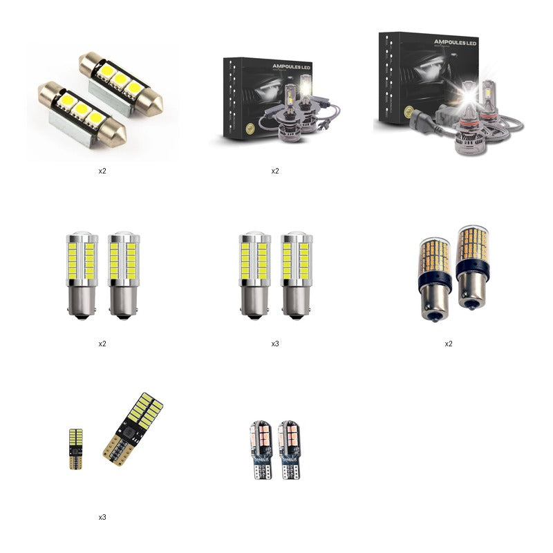 Pack LED DACIA LOGAN (LS_) 1.6 (LSOB, LSOD, LSOF, LSOH) (2004 à 2024) – Pack Complet Donicars