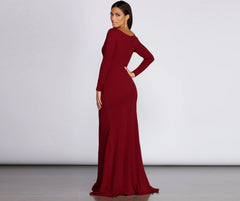 Eva Off The Shoulder Mermaid Dress