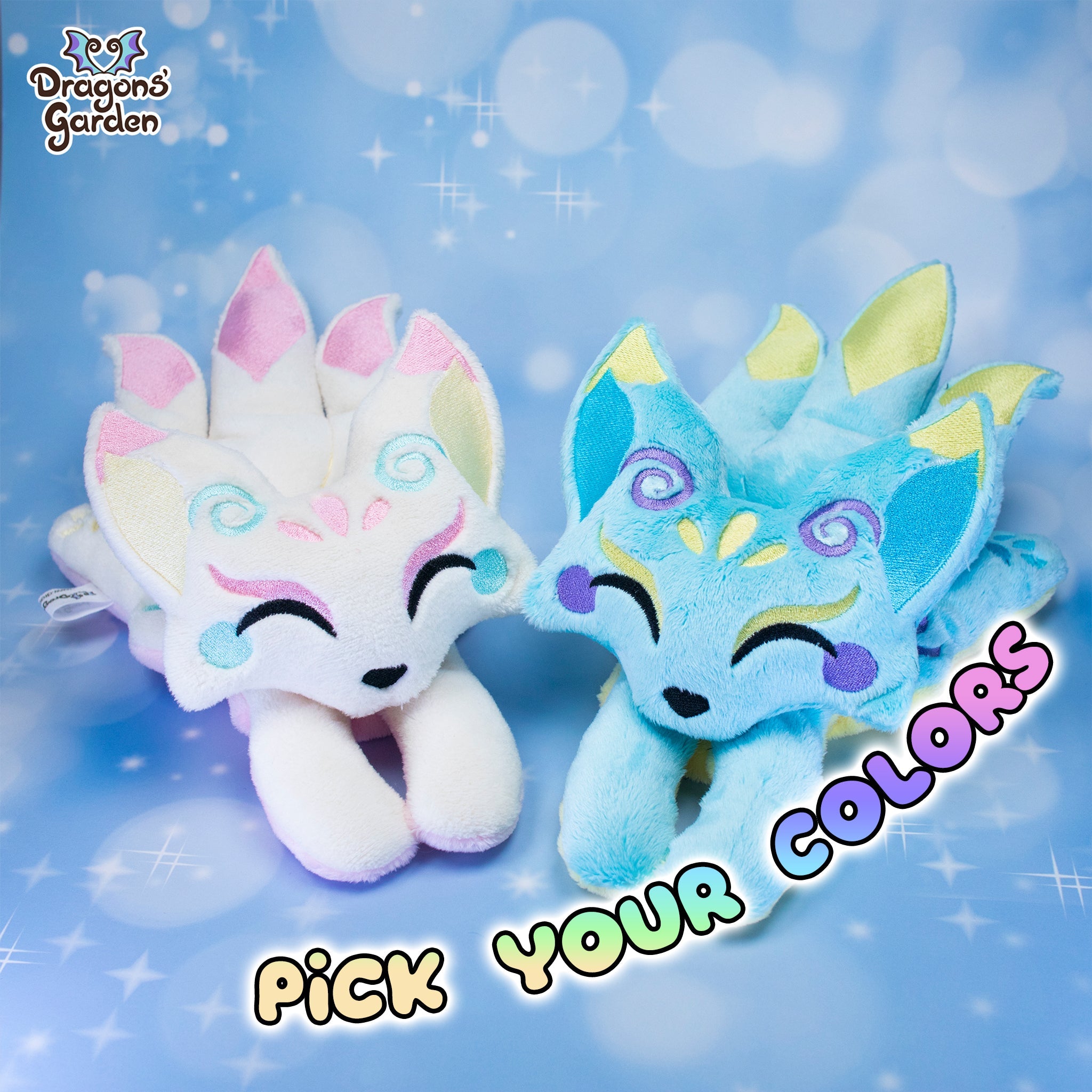 CUSTOM | Weighted Kitsune Fox Plushie