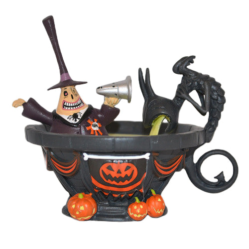 The Hamilton Collection Disney Nightmare Before Christmas Glow-n-The-Dark Teacup - Happy Haunting 4"-Inches - RCE Global Solutions