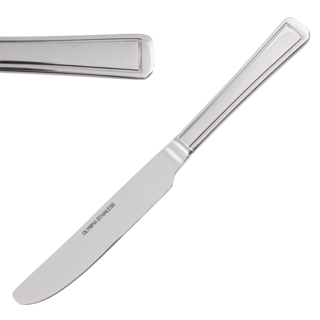 Olympia Harley Dessert Knife (Pack of 12) - D693 Olympia