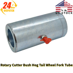WELD on ROTARY CUTTER BUSH HOG TAIL WHEEL FORK TUBE for 1-1/4" DIAMETER POSTS