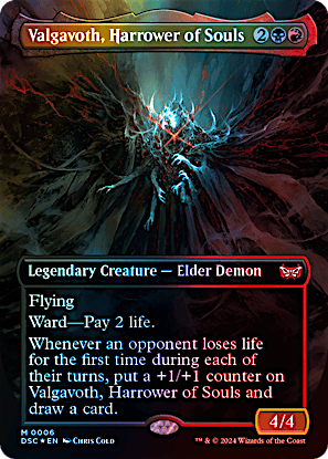 Valgavoth, Harrower of Souls | Duskmourn: House of Horror Commander Decks Variants Foil | Commander