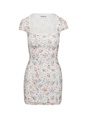 Whitlock Mini Dress White / Floral