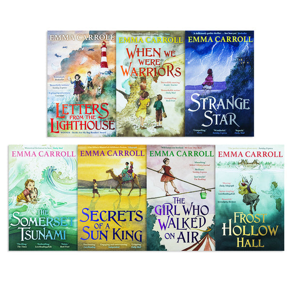 Emma Carroll 7 Books Collection Set – Letters From the Lighthouse & Historical Adventure Collection for Kids