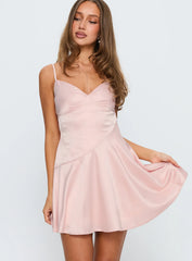 Summer Blush Mini Dress Pink