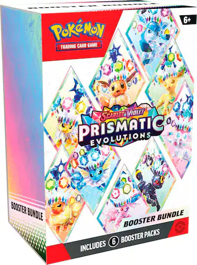 Pokémon Trading Card Game: Scarlet & Violet Prismatic Evolutions Booster Bundle 10-10025-101