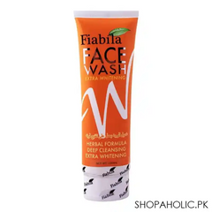 fiabila extra whitening face wash, 100ml main image