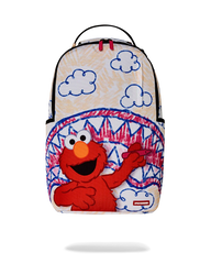 ELMO'S WORLD SHARK SKETCH BACKPACK sprayground