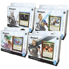 Magic The Gathering Final Fantasy Set of 4 COLLECTOR Commander Decks Wizards of the Coast