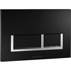 FP026 - FLUSHE Black square flush plate for cistern FL4040 & HC1037
