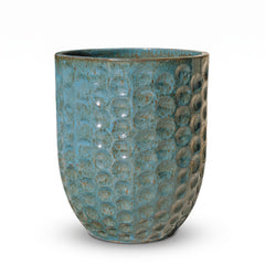 Pot MEROVEE 55x65cm bleu fer