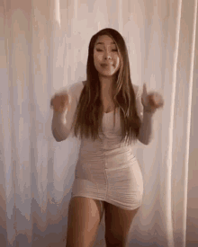 Hot Girl Twerk GIF - Hot Girl Twerk Tight Dress