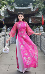 TRADITIONAL Tu Minh Ao Dai Set (5 COLORS) 23B 25C