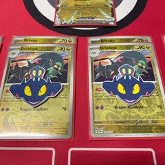 Drakloak Recon Directive Ability Used Markers for Pokemon TCG Dragapult Ex Deck - Custom Shape