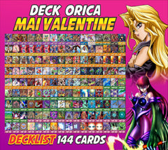 Mai Valentine Deck Anime (140 Cards +36 Rare) Playmat & Deckbox Ygo
