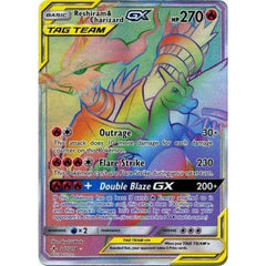 SM UNBROKEN BONDS 217/214 RESHIRAM & CHARIZARD GX (RAINBOW RARE TAG TEAM) — Okami cards