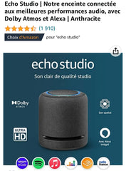 Echo Studio enceinte amplifiée connectée