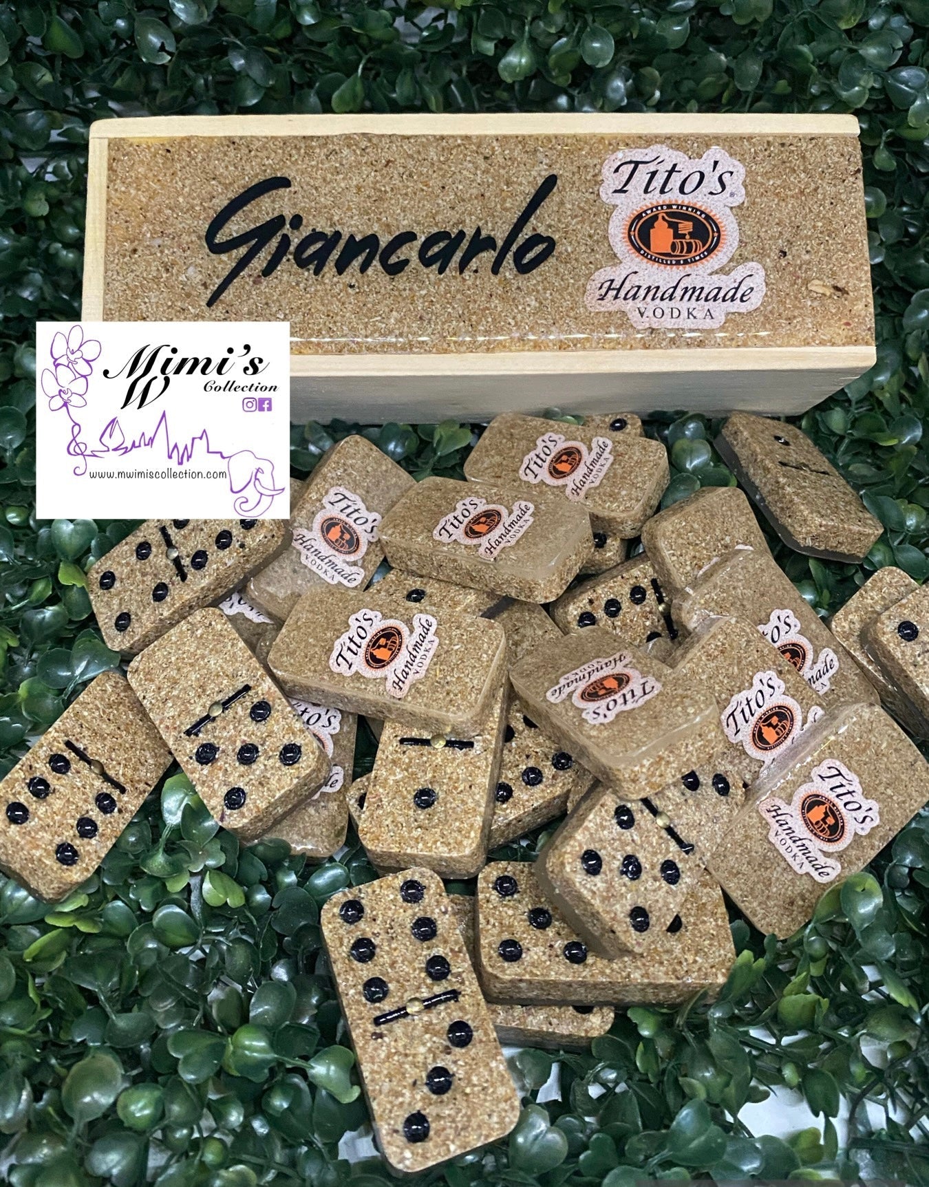Tito’s Vodka Inspired PR Sand Dominoes