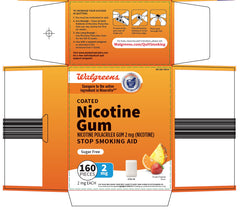 Walgreen Co. Nicotine Gum Drug Facts