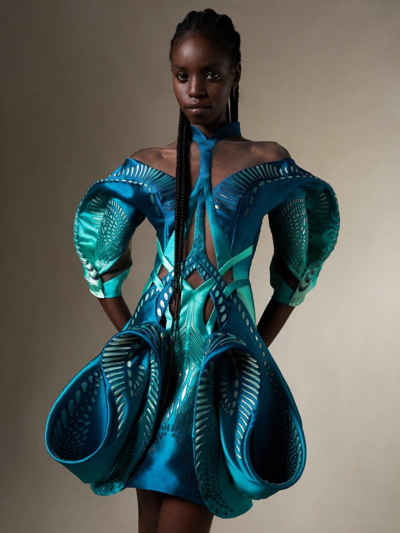 Iris van Herpen Earthrise Couture From Recycled Plastic