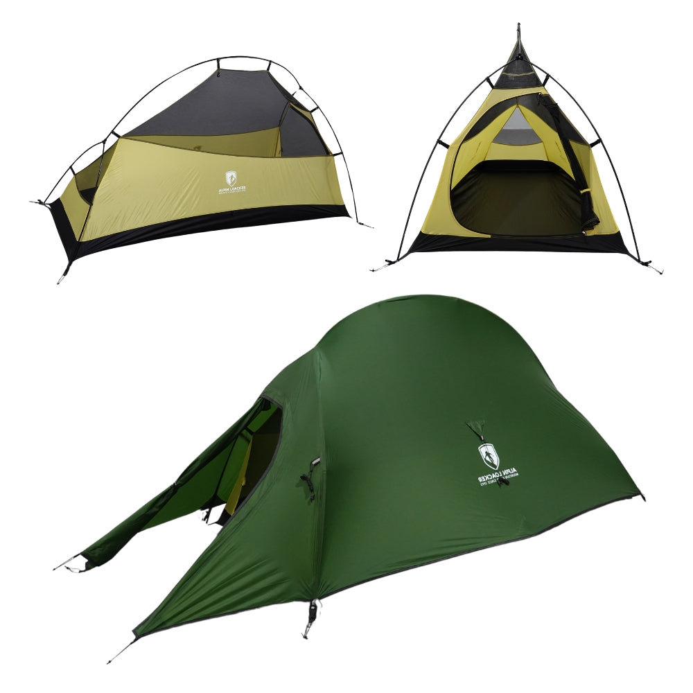Alpin Loacker Cloud Up Pro 2 leichtes 20D Zwei Mann Trekking Zelt ultraleicht