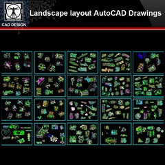 ★【Landscape layout Autocad Drawings Collections】All kinds of Landscape CAD Drawings - CAD Design | Download CAD Drawings | AutoCAD Blocks | AutoCAD Symbols | CAD Drawings | Architecture Details│Landscape Details | See more about AutoCAD, Cad Drawing and Architecture Details