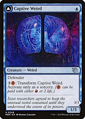 Captive Weird | March of the Machine | Standard