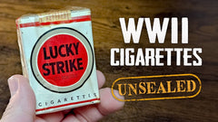 Smoking 80 Year Old Lucky Strike