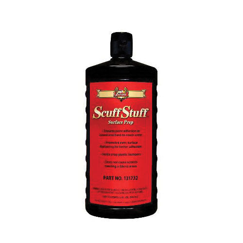 Presta Products Presta Scuff Stuff 131732 Pre-Paint Surface Preparation, 1 qt Bottle, Gray
