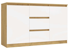 1-Komoda Malwa 2D3S DĄB ARTISAN BIEL-1