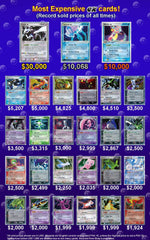 most rare pokemon cards list Most Expensive ex cards