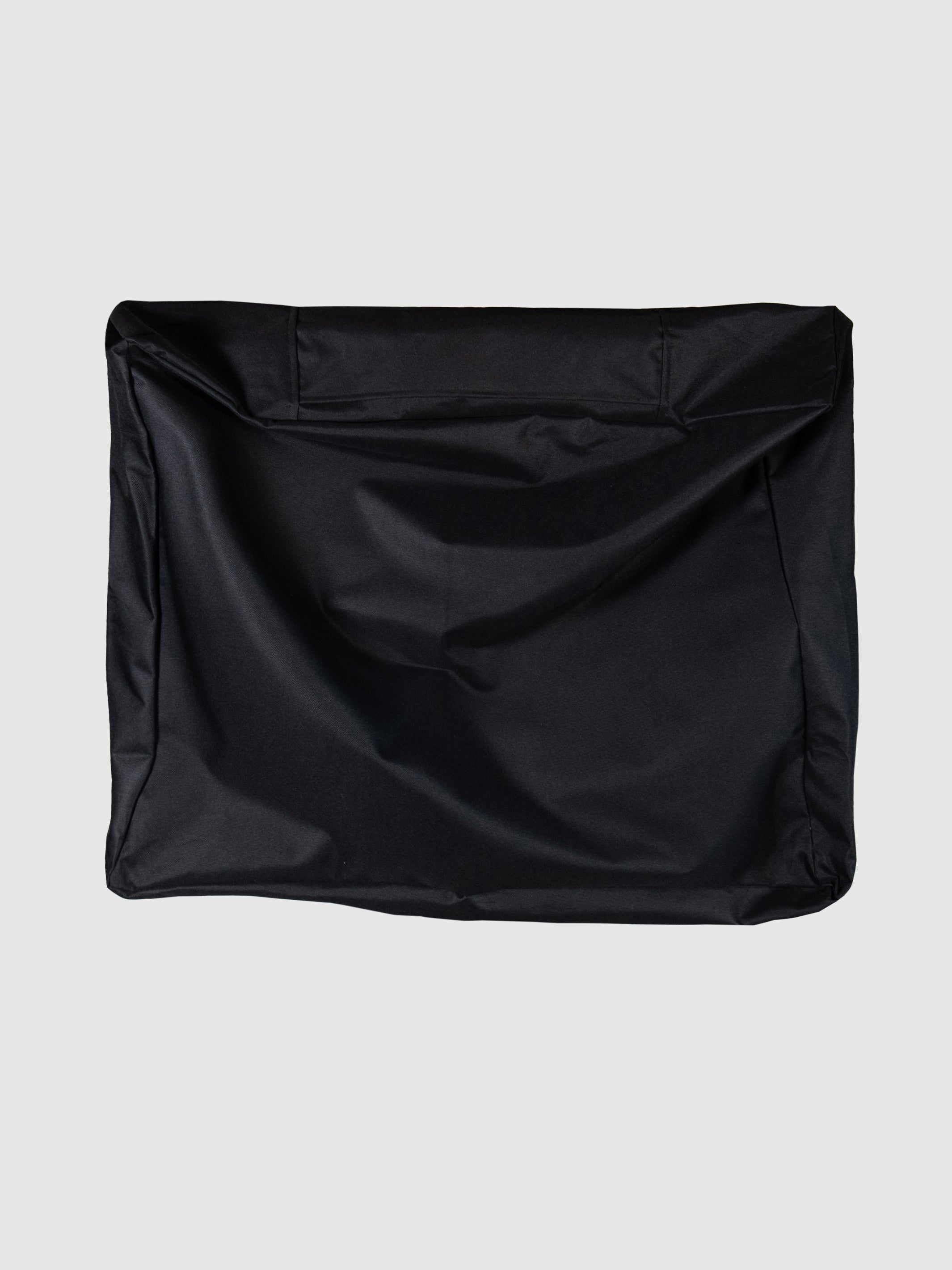 Funda Lona Cama Mascotas PUF - Negro