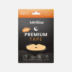 Adellina Lip-shaped Mouth Sleep Tape — Premium Micropore Material (32 Tapes)
