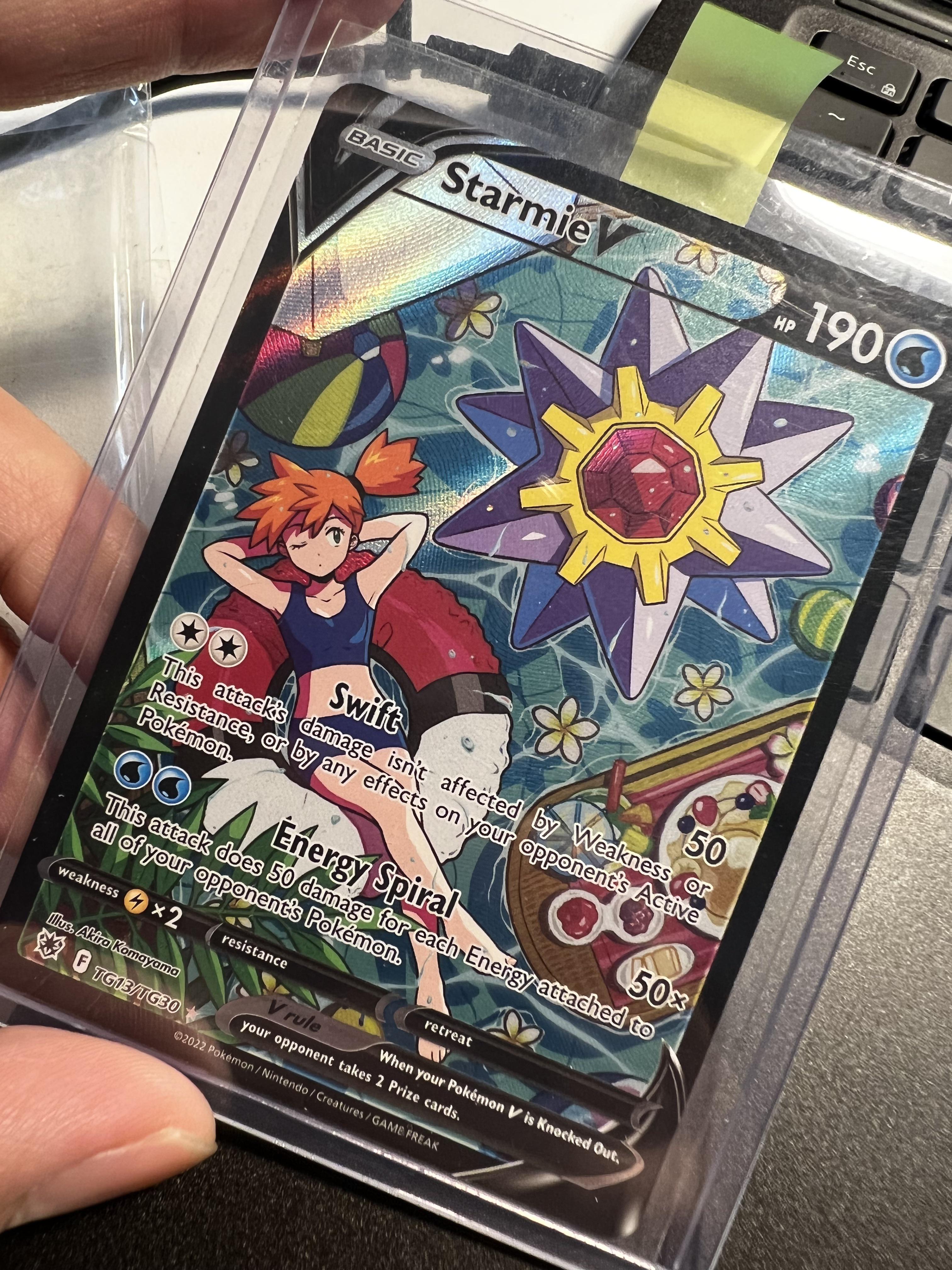 Do you guys think this will appreciate in the long term? I think it's an iconic Trainer Gallery Card because it's Misty ✨ : r/PokeInvesting